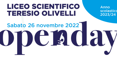 Open Day Liceo Olivelli - 26 novembre 2022